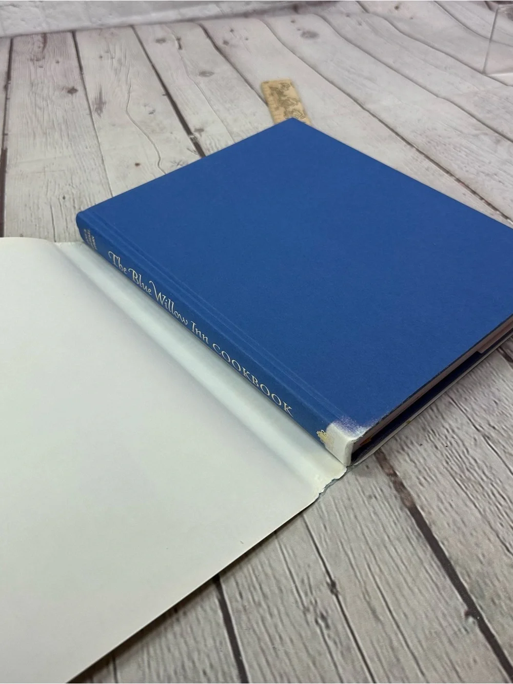 Cookbook by Jane & Michael Stern - Cream and Blue